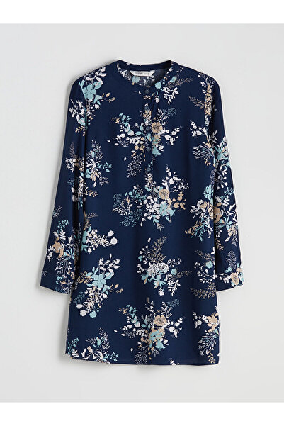 LC Waikiki Floral Women's Tunik with Judge Collar