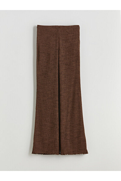 LC Waikiki Elastic Waist Textured Women's Trousers