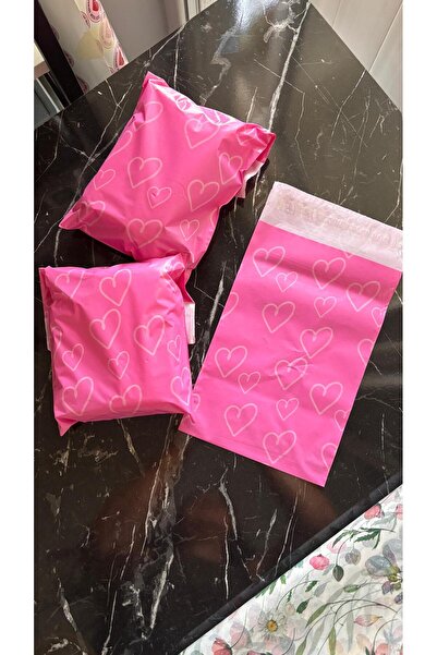 Hayal.kirtasiyesi Patterned Gift Package/ Shipping Bag 5 Pieces 17X30 cm with Adhesive Mouth
