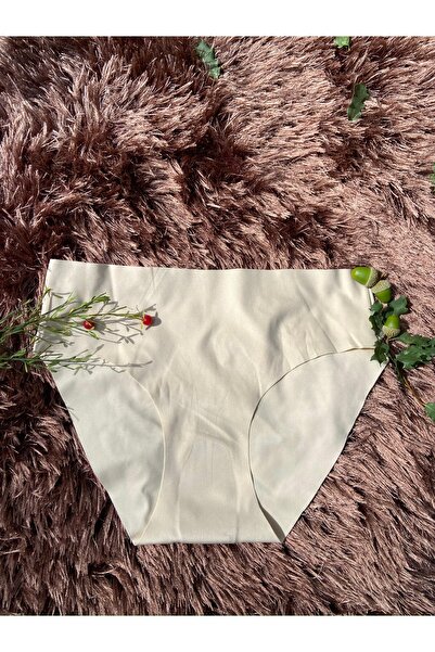 DellaTen Lingerie Laser Cut Seamless Bonding Net Bato Slip (2 Pieces)