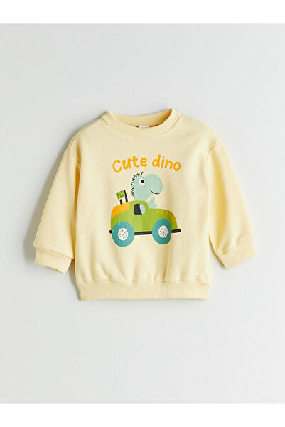 LC Waikiki Hanorac pentru băieți cu gât cu imprimeu