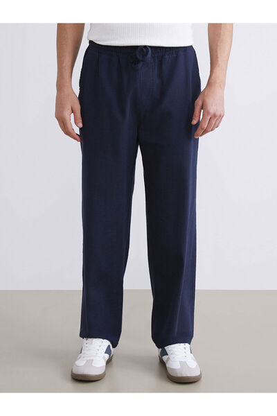 LC Waikiki Comfortable Linen Look Men's Trousers