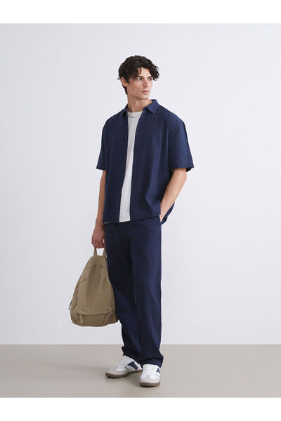 LC Waikiki Comfortable Linen Look Men's Trousers