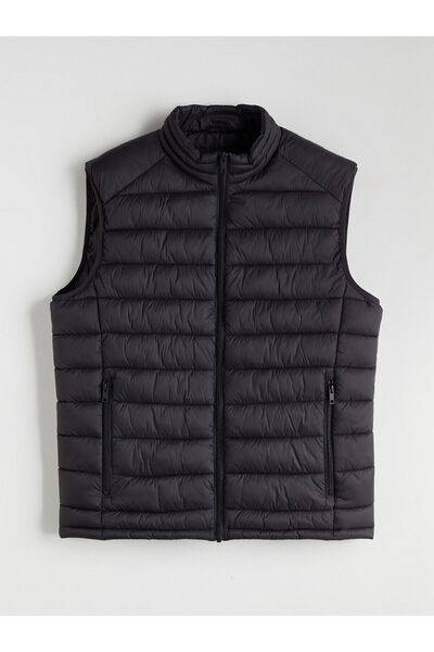LC Waikiki Standard Mold Stand Collar Men's Puffer Vest