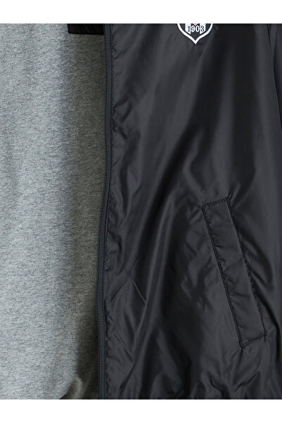 LC Waikiki New Season Hooded Printed Boys' Raincoat