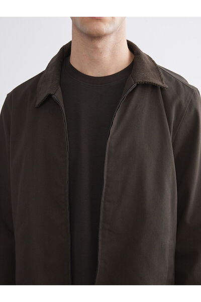 LC Waikiki Yeni Sezon Standart Kalıp Gömlek Yaka Erkek Mont