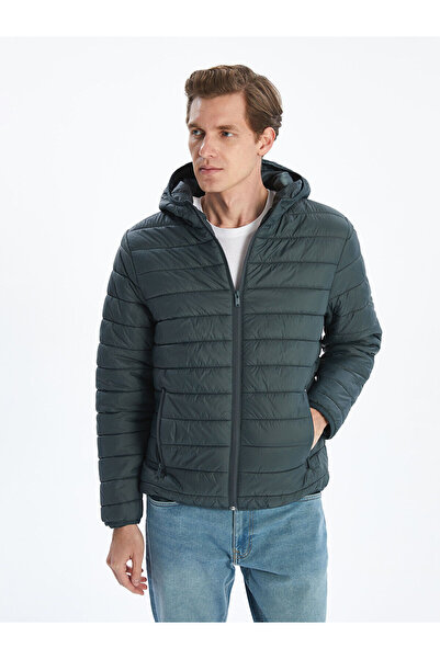 LC Waikiki İzr New Season Standard Fit Hooded Men's Puffer Jacket