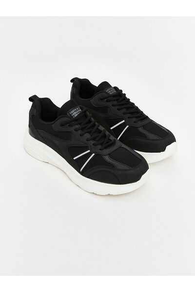 LC Waikiki Artı Yeni Sezon Bağcıklı File Detaylı Erkek Spor Ayakkabı