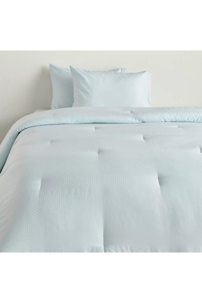 Generic Amour Egyptian Cotton Sateen 300 Thread Count 3-Piece Super King Comforter Set - 250x260 cm