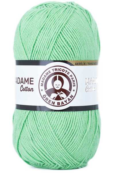 markentegra Madame cotton hand knitting yarn wool 100 gr 052 pistachio green