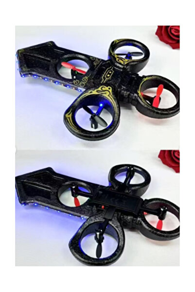 Generic Royal Sword Flying Drone with Dual Controllers – 2.4GHz Remote & Watc...