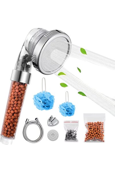 Hope فلتر رأس الدش للمياه الصدئة للحمام - يساعد على تقليل تساقط الشعر -