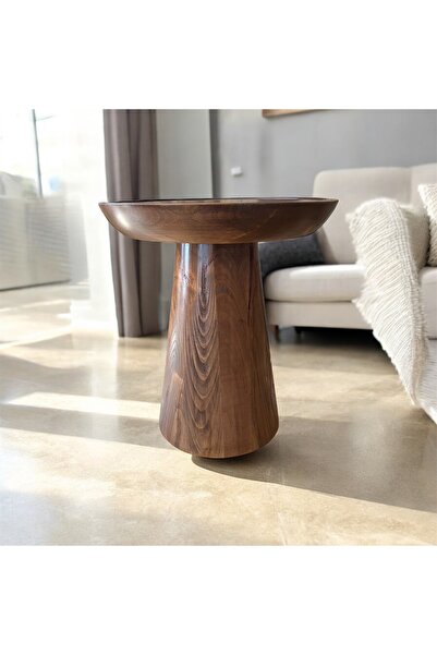 ORJİNALAHŞAP AHŞAP YAN SEHPA