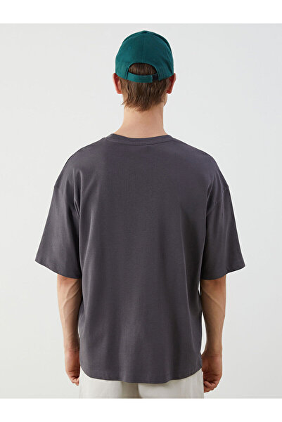 LC Waikiki New Season Crew Neck Combed Cotton Men's T-Shirt