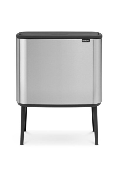 Brabantia Coș de gunoi Bo Touch 651115, 11+23 l, Închidere silențioasă, Antid...