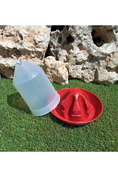 Doğalsan Tarım 2 Li Set 0,75 Lt Suluk 0,75 Kg Yemlik Tavuk Yemliği Tavuk Sulu...