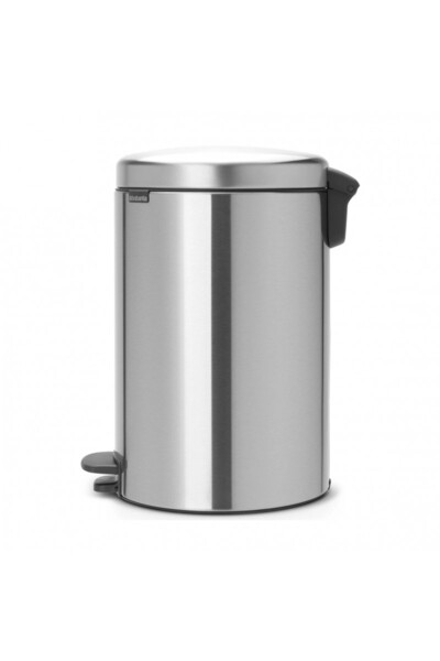 Brabantia NewIcon 649041 Pedal Bin, 20 l, Soft Closing, Anti-Slip Base, Stainless Steel/Matt