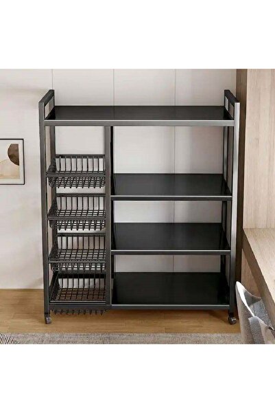 OKEA رف تخزين معلق متعدد الأغراض للمطبخ للكابلات والاستخدام المنزلي