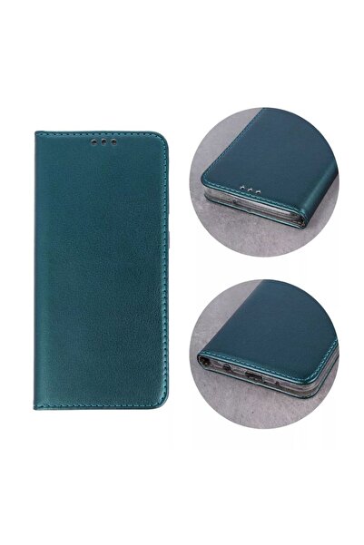 Gtech Protective set for Samsung Galaxy A16, book cover and clear protective film, leather, green