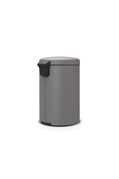 Brabantia NewIcon 1001091 Pedal Bin, 20 l, Soft Close, Anti-Slip Base, Mineral Coating, Grey