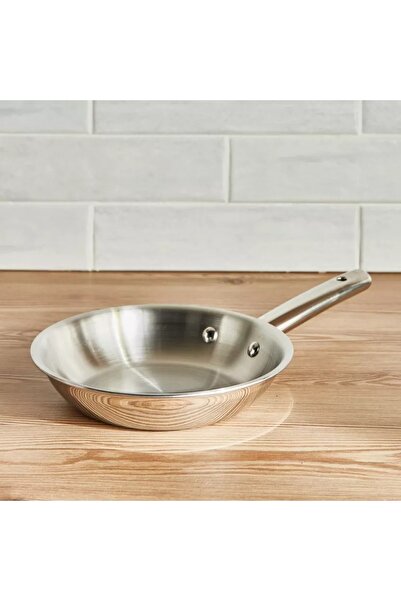 Generic Argent Tripro Tri-Ply Stainless Steel Induction Base Fry Pan - 20 cm