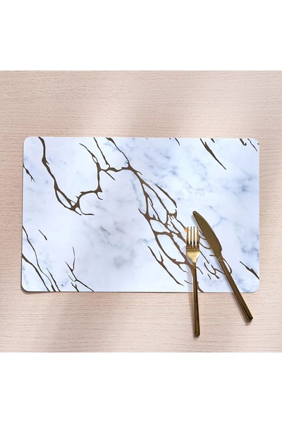 Generic Marble 4-Piece Placemat Set