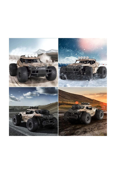 Generic RC Car 4WD Remote Control Monster Truck–2.4GHz 2 Rechargeable Batteries,Shock Absorbers & LED Lights