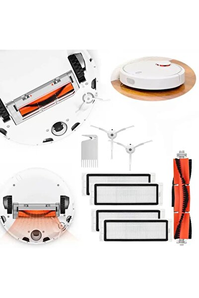KESNUP Robot vacuum cleaner accessories, Red