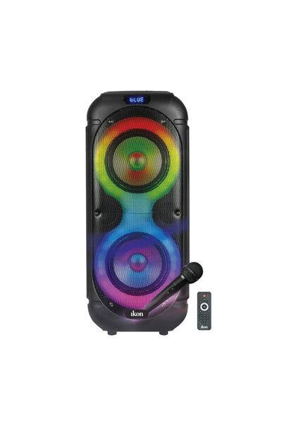 Ikon Portable Speaker with Mic, 2080W, IK-PS2802K
