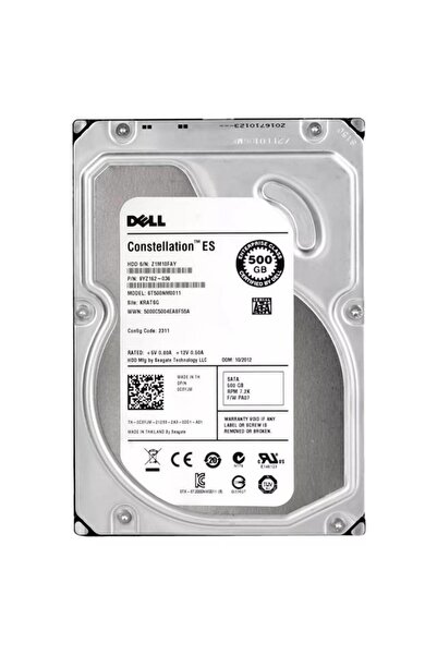 Dell St500nm0011 500 Gb 7200 Rpm 3.5" Harddisk