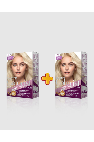 Master colorist 2'li Hair Color Perfection Set Boya 0.2 Bebek Sarısı