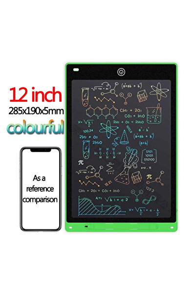 Choice26 لوح كتابة LCD ملون مقاس 12 بوصة، لوحة رسم للأطفال، لوحة رسم جرافيتي،...