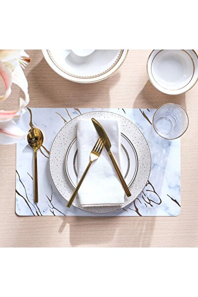 Generic Marble 4-Piece Placemat Set