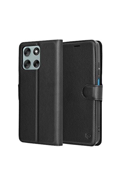 Stef's Cat Husa pentru Motorola Moto G56, Leather Folio, B82, Piele ecologica...