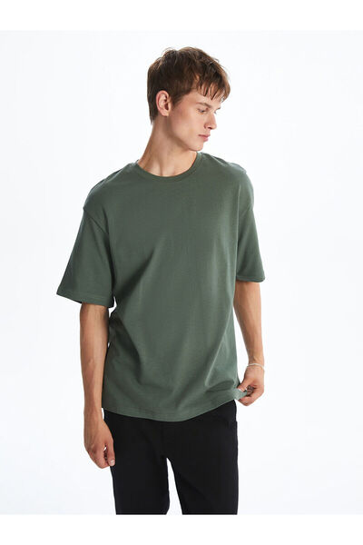 LC Waikiki Crew Neck Combed Cotton Men's T-Shirt