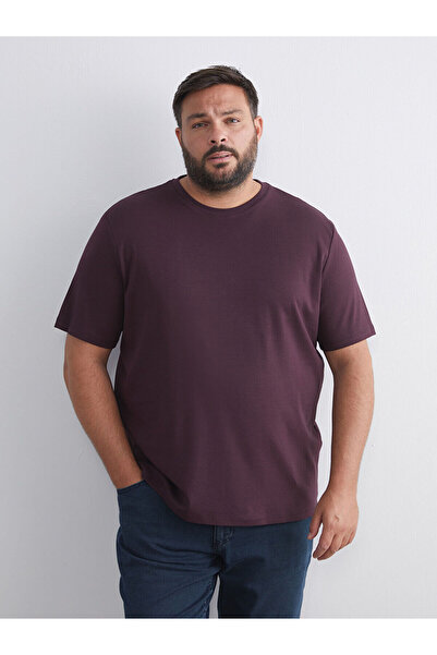 LC Waikiki Tricou pentru bărbați din bumbac pieptănat cu decolteu