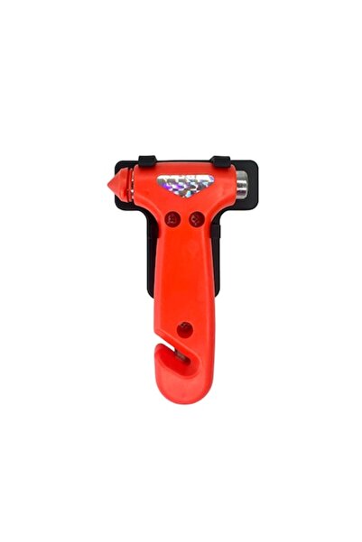dalimag HAPPY JOKER® 3-in-1 Emergency Hammer with Safety Belt Cutter, ABS, Red