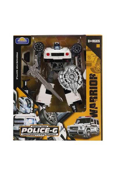 Sunman Transformer Police Robots White