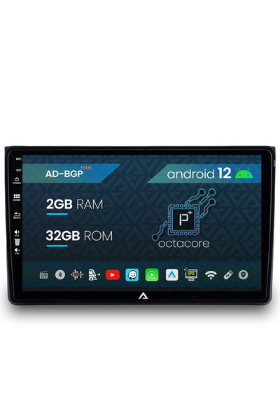 AutoDrop Навигация Audi A4(B6/B7) / Seat Exeo, Android 12, P-Octacore / 2GB R...