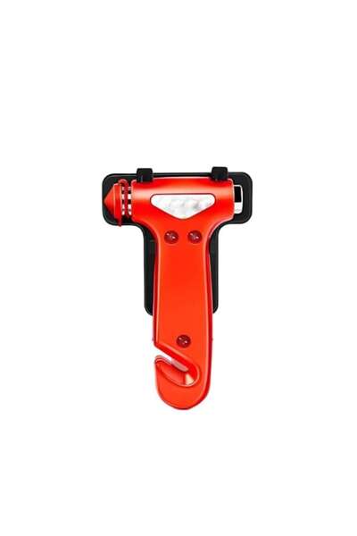 dalimag Professional Window Hammer with Cutter, 14cm, Red, HAPPY JOKER®