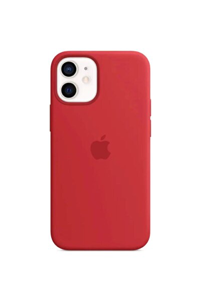 Apple Husa de protectie Silicone Case MagSafe pentru iPhone 12 mini Red