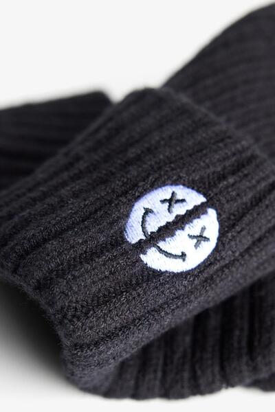Bershka Embroidered beanie