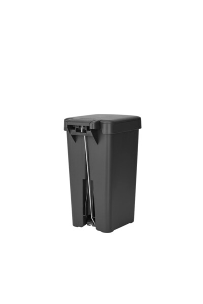 Brabantia StepUp Pedal Bin 1008476, 10 l, -friendly materials, Large opening, Dark grey
