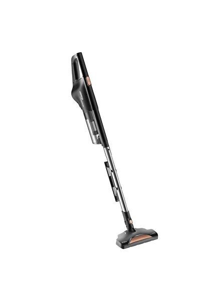 Deerma Aspirator vertical 2 în 1, 600 W, 15 kPa, filtru HEPA, 4 etape, 0,8 l, DX600, negru