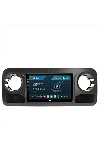 AutoDrop Navigatie Mercedes Benz Sprinter (2018+), Android 12, P-Octacore / 2GB RAM + 32GB ROM