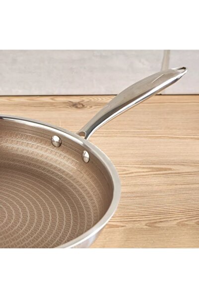 Generic Master Pro Stainless Steel Induction Base Fry Pan - 28 cm