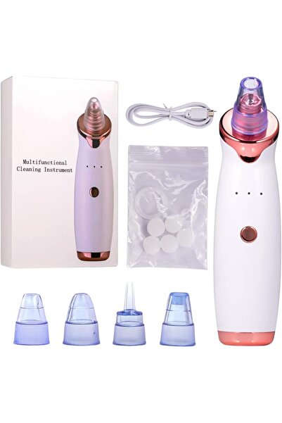 Arabest USB Rechargeable Blackhead Remover Vacuum, Pore Extractor Tool with 5...