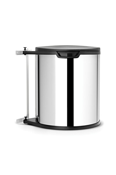 Brabantia Built-In Waste Bin 647044, 15 l, Wide opening, Plastic inner bin, Stainless steel