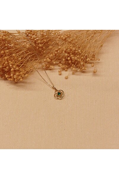 TAHAN MÜCEVHERAT Green Dream Minimal Kolye