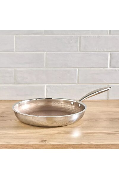 Generic Master Pro Stainless Steel Induction Base Fry Pan - 28 cm
